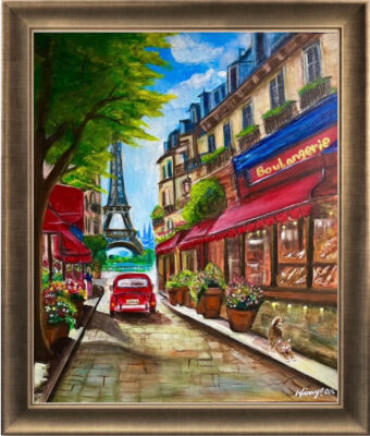 6hisayo.M-PARISの散歩道-絵画