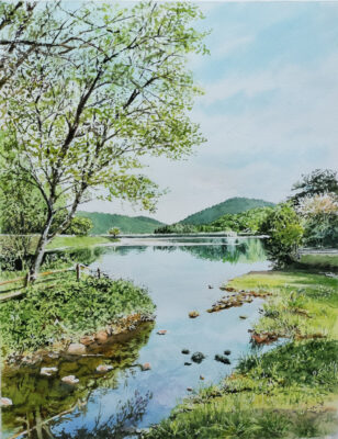 16山崎香住-絵になる景色-絵画