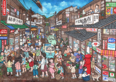 19聖柄さぎり-Time traveler ～昭和得古学ツアー1960s-絵画