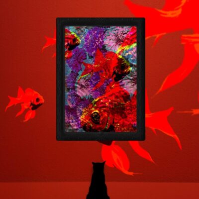 21Tomo-誰も知らない野良猫の美術展-デジタルアート