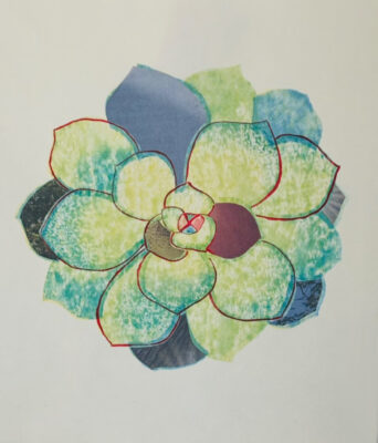 21カヨコ2-オンスロー-木版画コラージュ