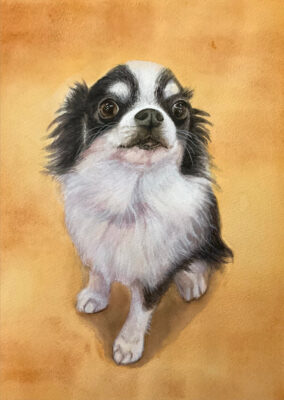 5Kirin-まっすぐ-絵画