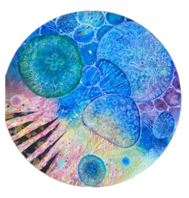 7大田眞規子-moves slowly.-絵画