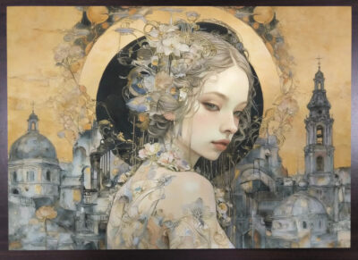 8音咲ヒカル-Invisible Rain -インビジブルレイン-絵画