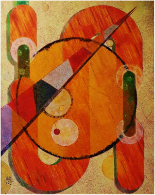 9小林皓次-新曼荼羅ー時の流れ1-絵画