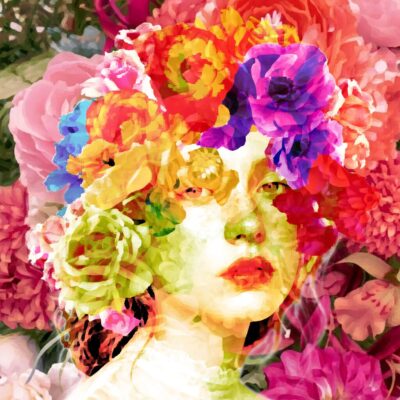 15Tomo-デジタルアート-百花繚乱