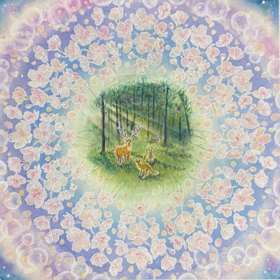 30kurisakitoshie-絵画-奇跡の星