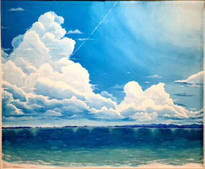 6コブタ-絵画-夏空