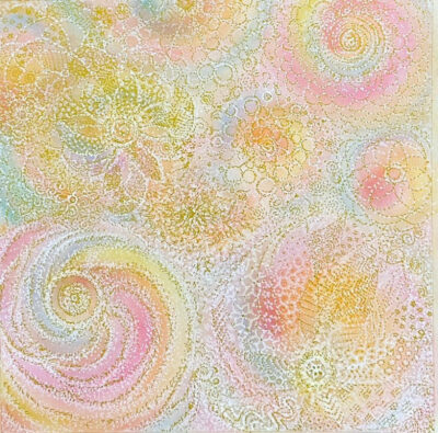 13栗崎敏江-絵画-ひとりひとりの花