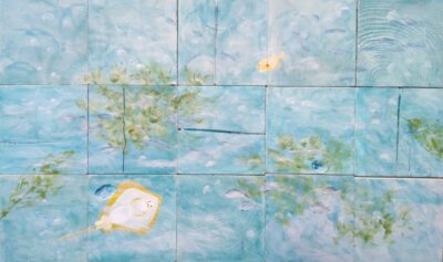43日土水-絵画-コロコロ絵合わせ-側にいるよ3