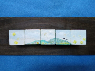 54日土水-絵画-コロコロ絵合わせ-お散歩4