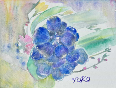 18YOKO-絵画-光を受けて
