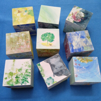 30日土水-絵画-コロコロ絵合わせ-でんでんの旅-1-2